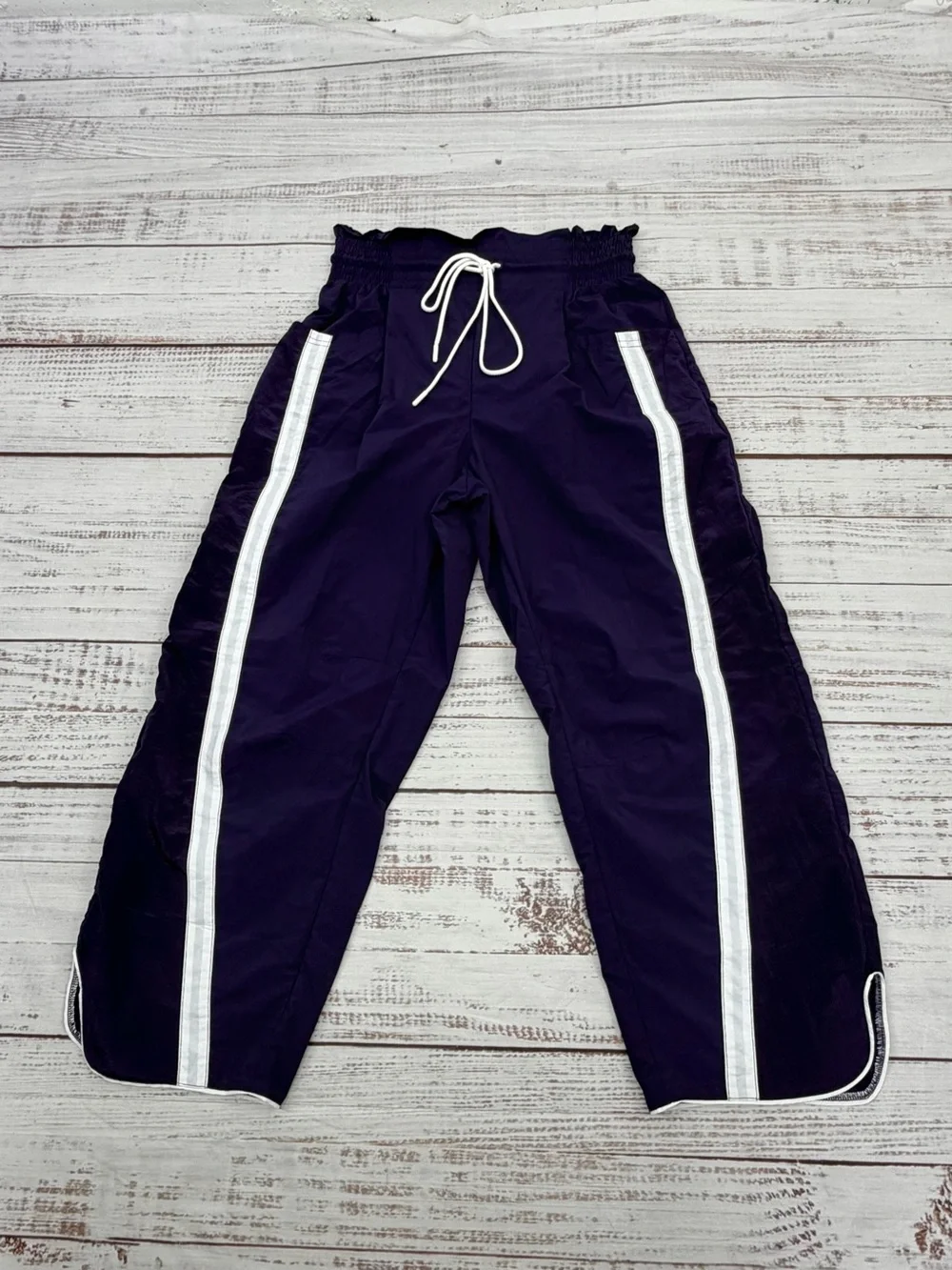 Free People FP Movement Size Small Champ Is Here Purple Athletic Pants